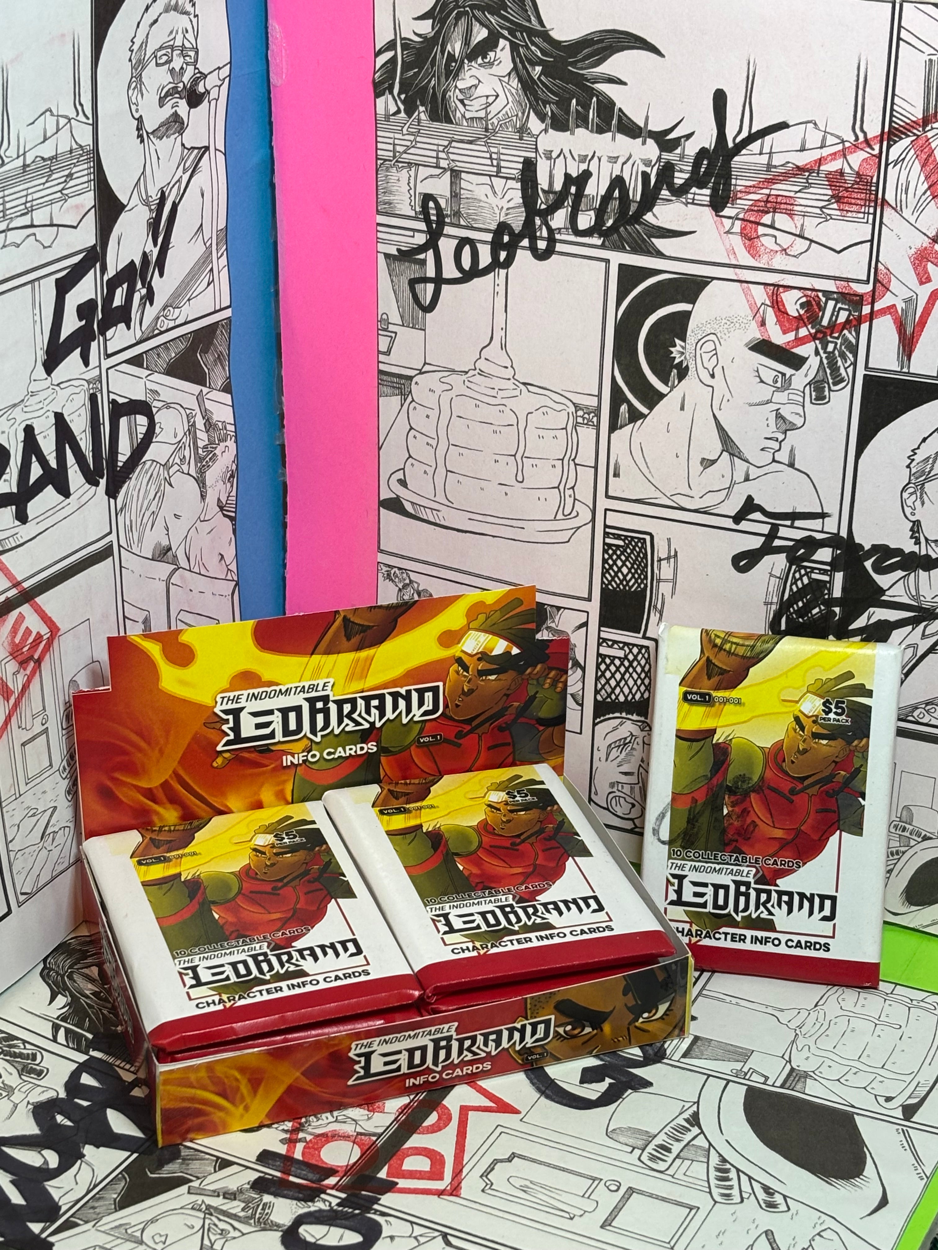 The Indomitable Leobrand Info Cards Vol. 1 (Booster Box)