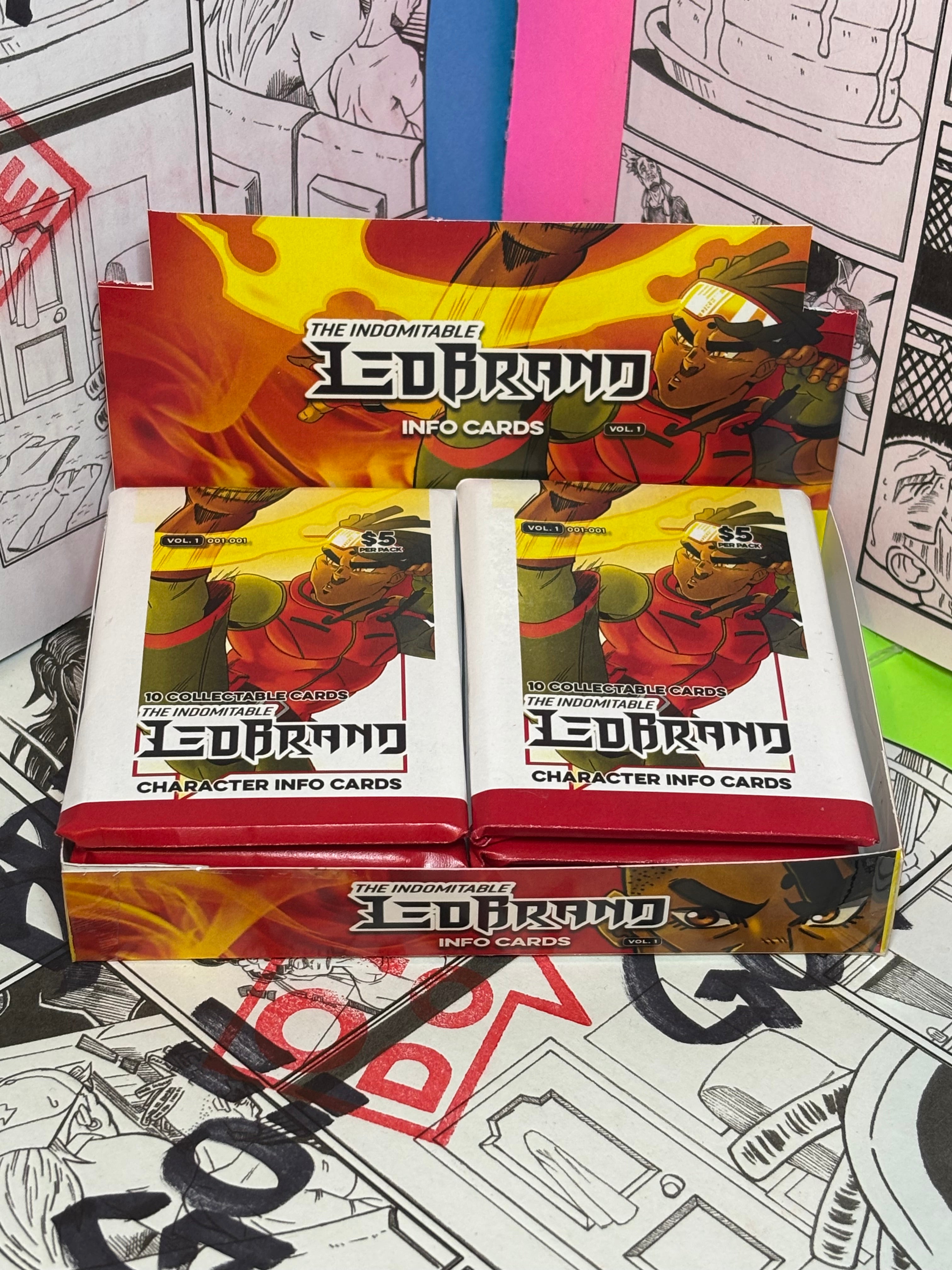 The Indomitable Leobrand Info Cards Vol. 1 (Booster Box)