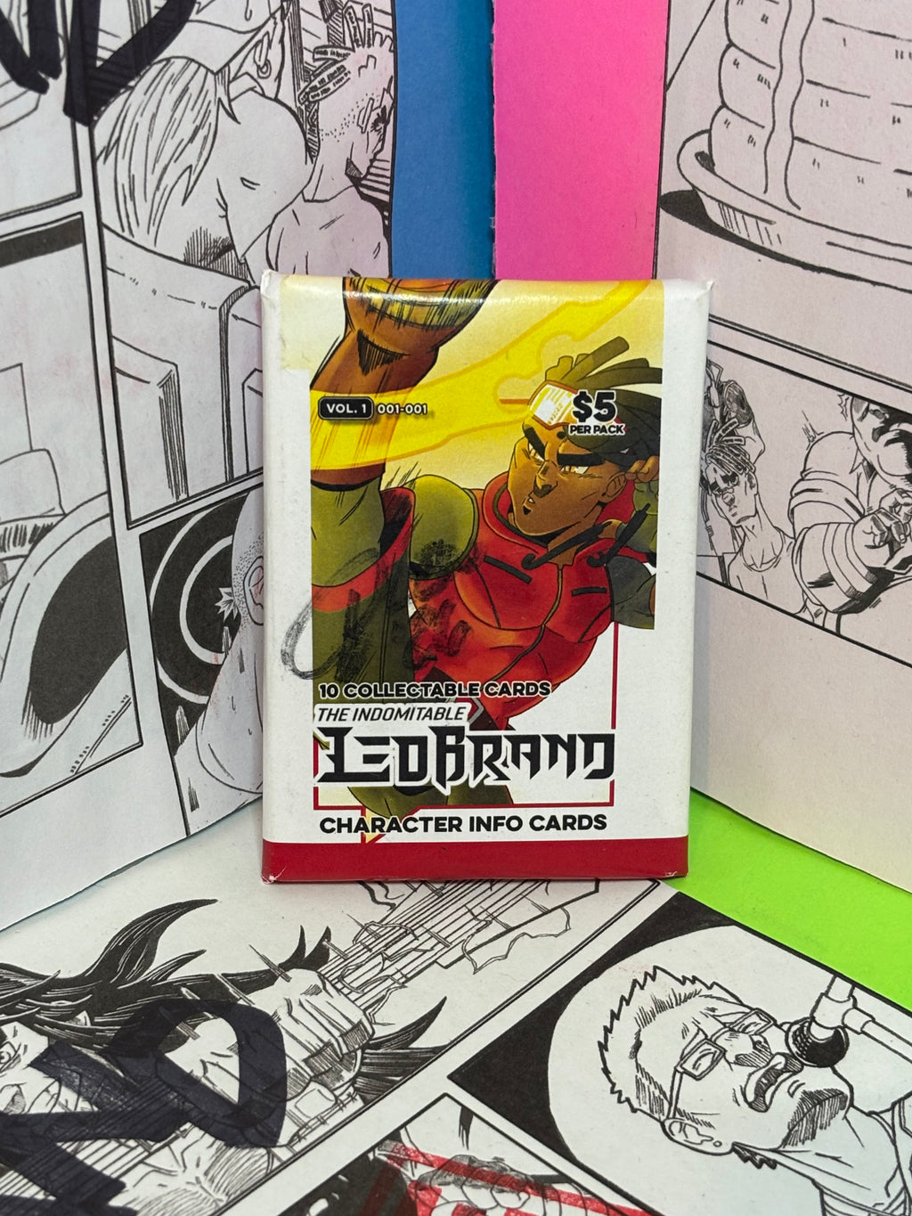 The Indomitable Leobrand Info Cards Vol. 1 (Single Packs)
