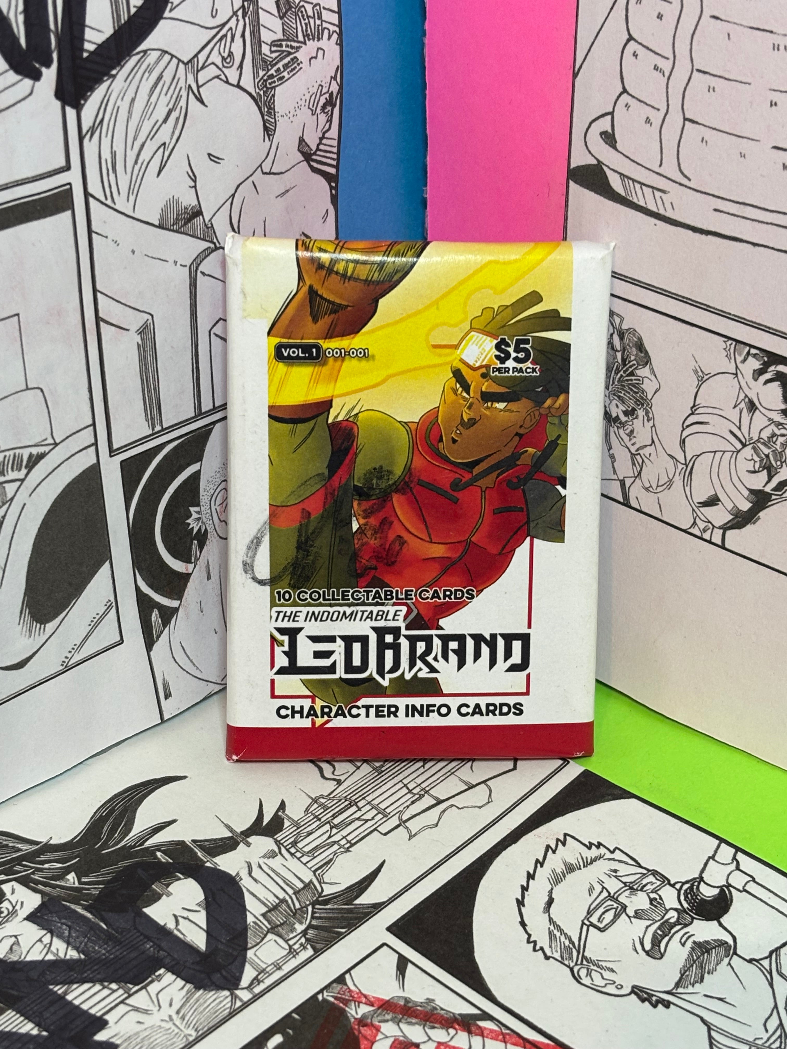 The Indomitable Leobrand Info Cards Vol. 1 (Single Packs)