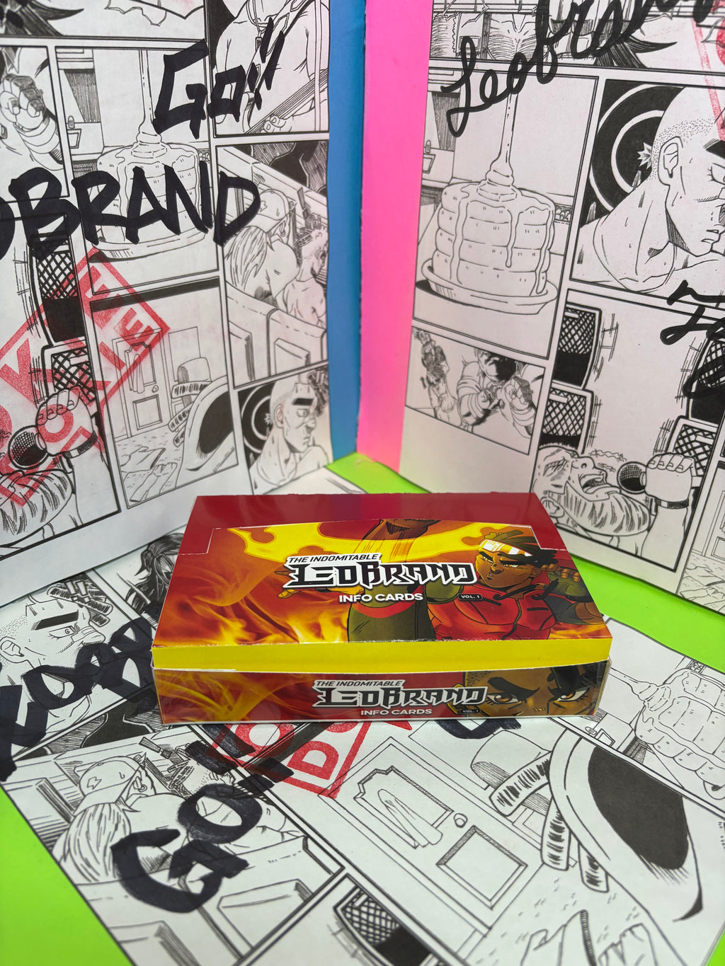 The Indomitable Leobrand Info Cards Vol. 1 (Booster Box)